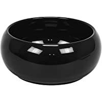 Los mejores  - Cache – Macetero redondo (Piano de cerámica (- Bas cuenco- en negro- diam. 24 cm